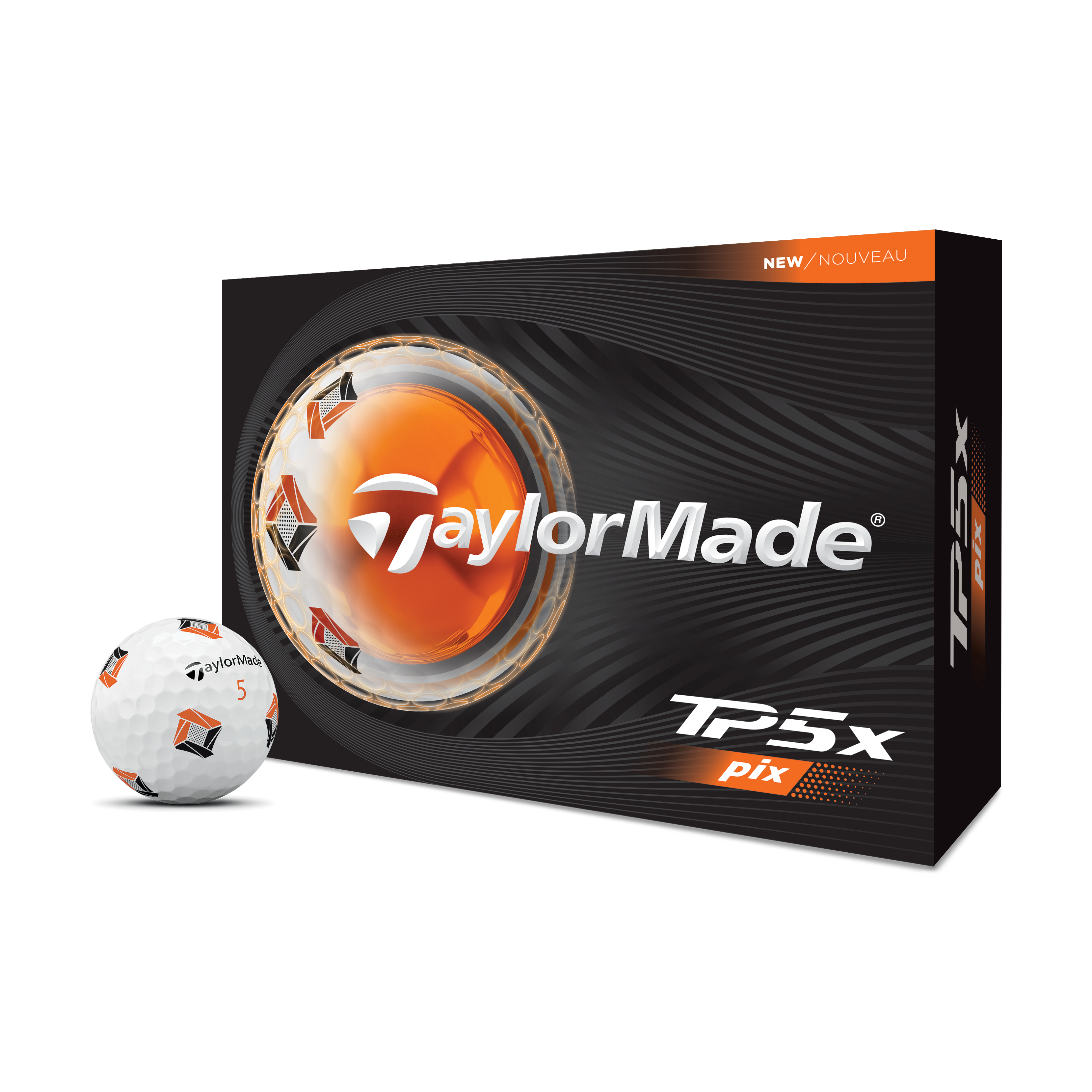 TaylorMade TP5x Pix Golf Balls