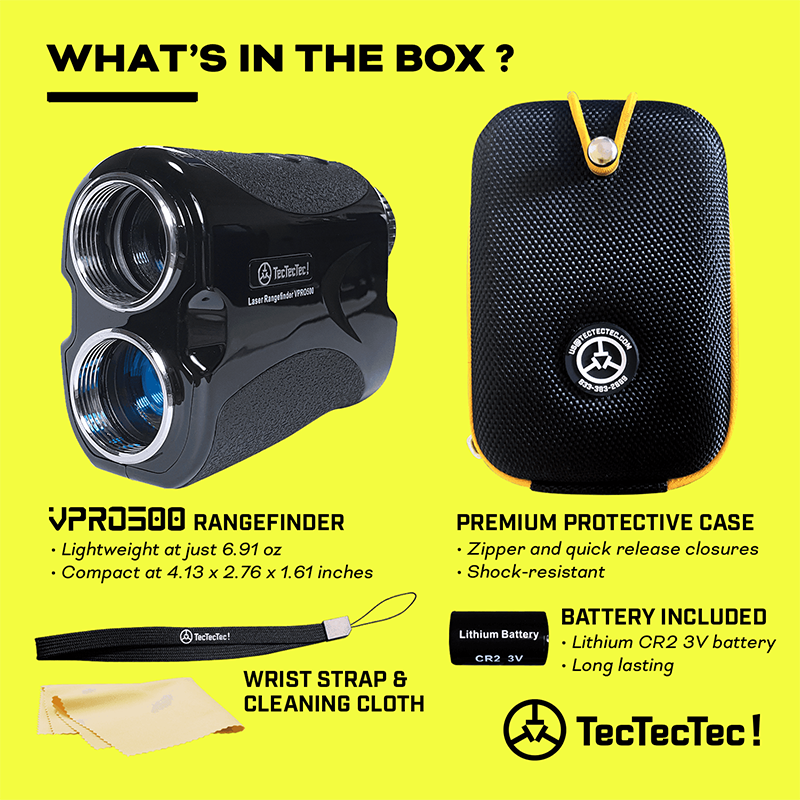 TecTecTec VPRO500 Laser Rangefinder