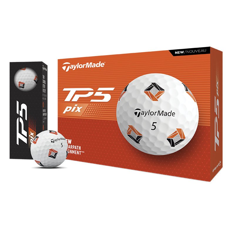 TaylorMade TP5 pix Golf Balls