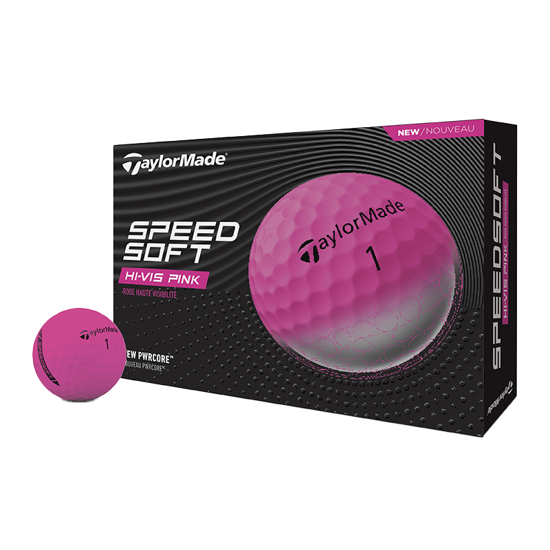 TaylorMade Speedsoft Pink Golf Balls