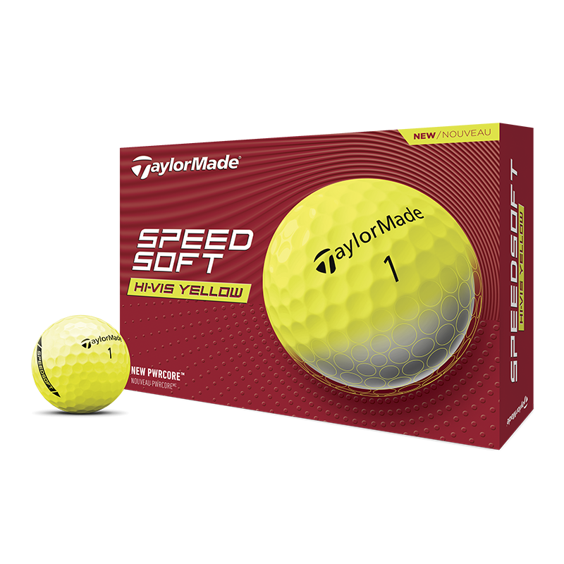 TaylorMade Speedsoft Yellow Golf Balls
